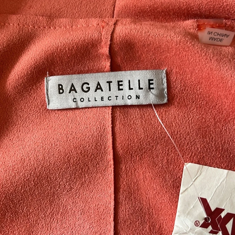 NWT Bagatelle Faux Suede Jacket - Picture 7 of 10